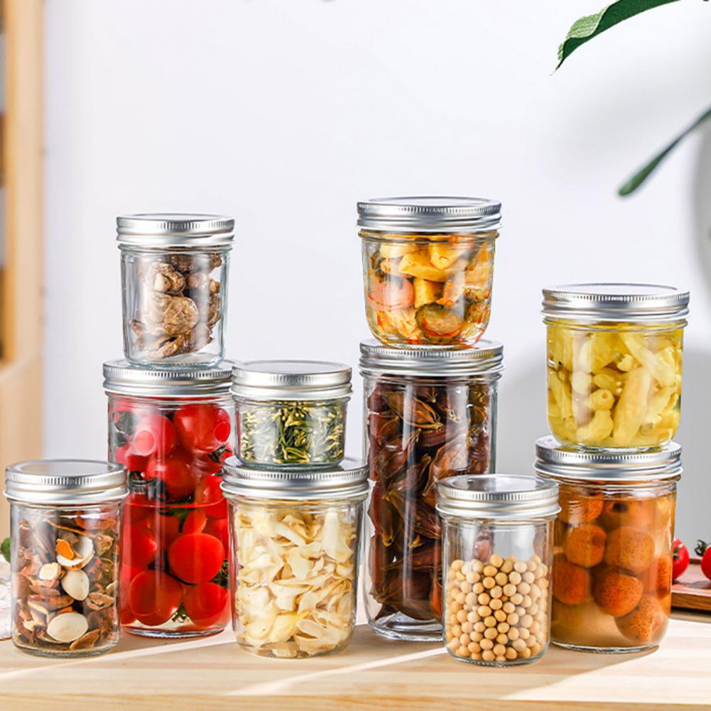 Kitchen Bank - 300/400/500/650ML Glazen Verzegelde Pot Met Schroef