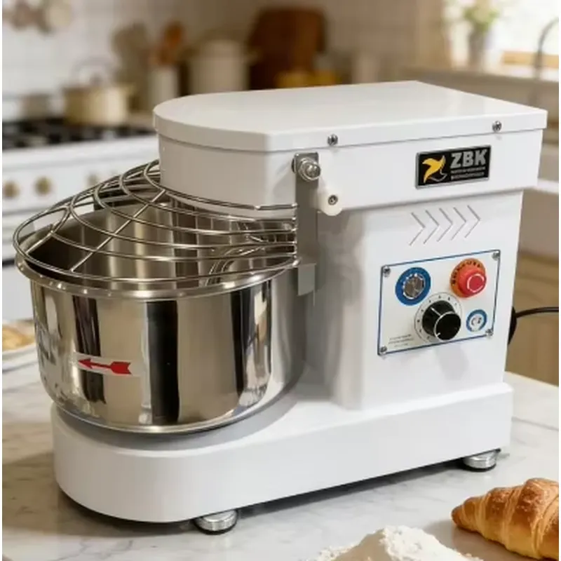 Kitchen Baking Equipment - ZBX 3kg 7L Tafelmodel Spirale Deegmixer