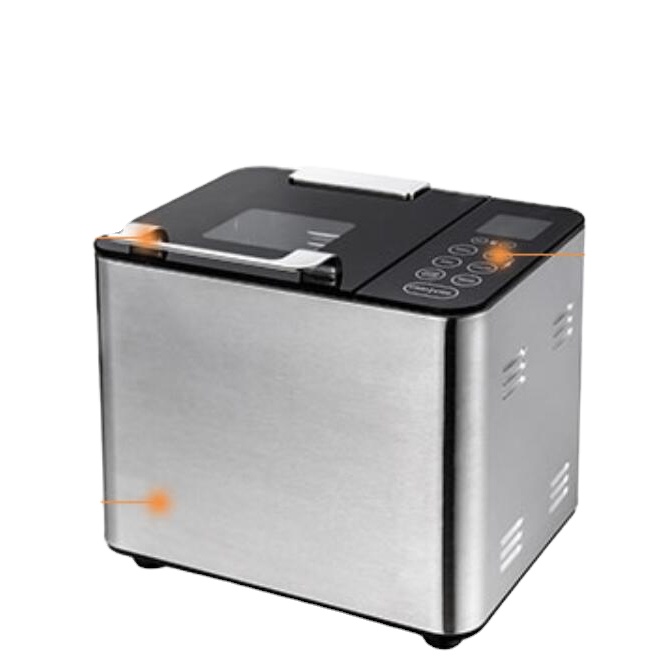 Kitchen Baking Equipment - 1,5LB Goede Kwaliteit Huishoudelijke Bakmachine Roestvrijstalen