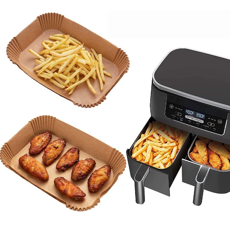 Kitchen Baking Paper - Wegwerp Luchtfriteuse Papier Antiaanbaklaag Keuken Bakmat