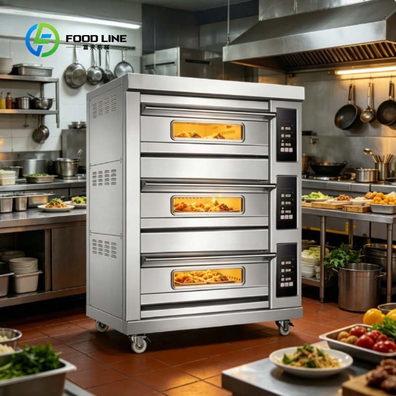Kitchen Baking Equipment - Commerciële oven van roestvrij staal voor