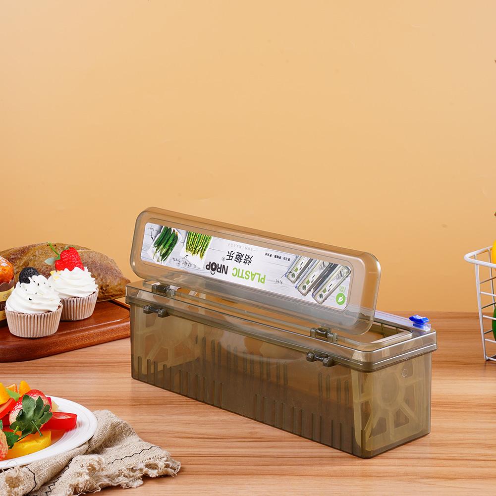 Kitchen Zo - Plastic Wrap Dispenser Vershoudfolie Cutter Keuken