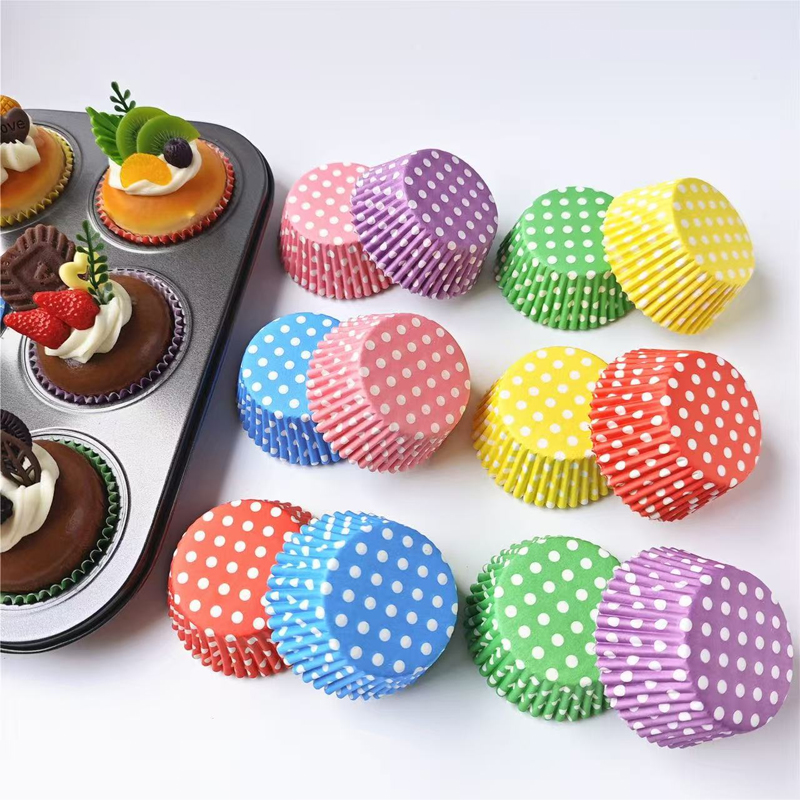 100 stuks Polka Dot Cake Paper - Kitchen Baking Paper recensie en prijs