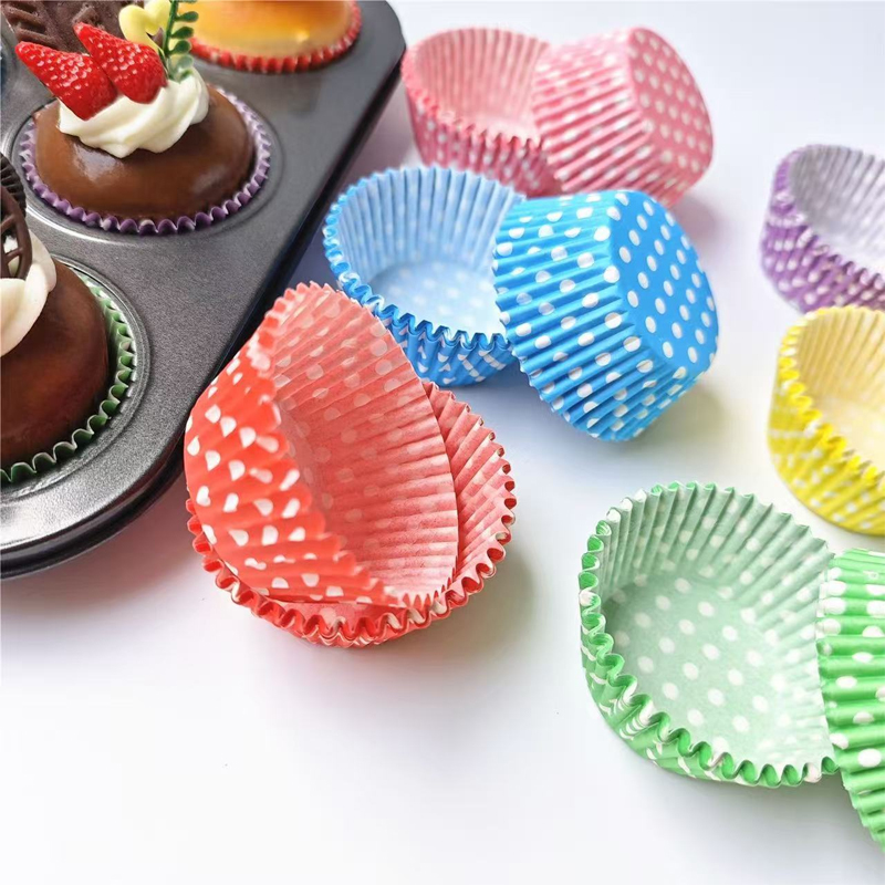 100 stuks Polka Dot Cake Paper - Kitchen Baking Paper recensie en prijs