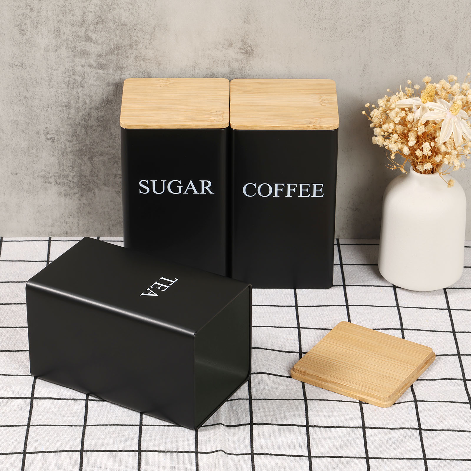 3 stuks koffieboon thee suiker - Kitchen Bank recensie en prijs