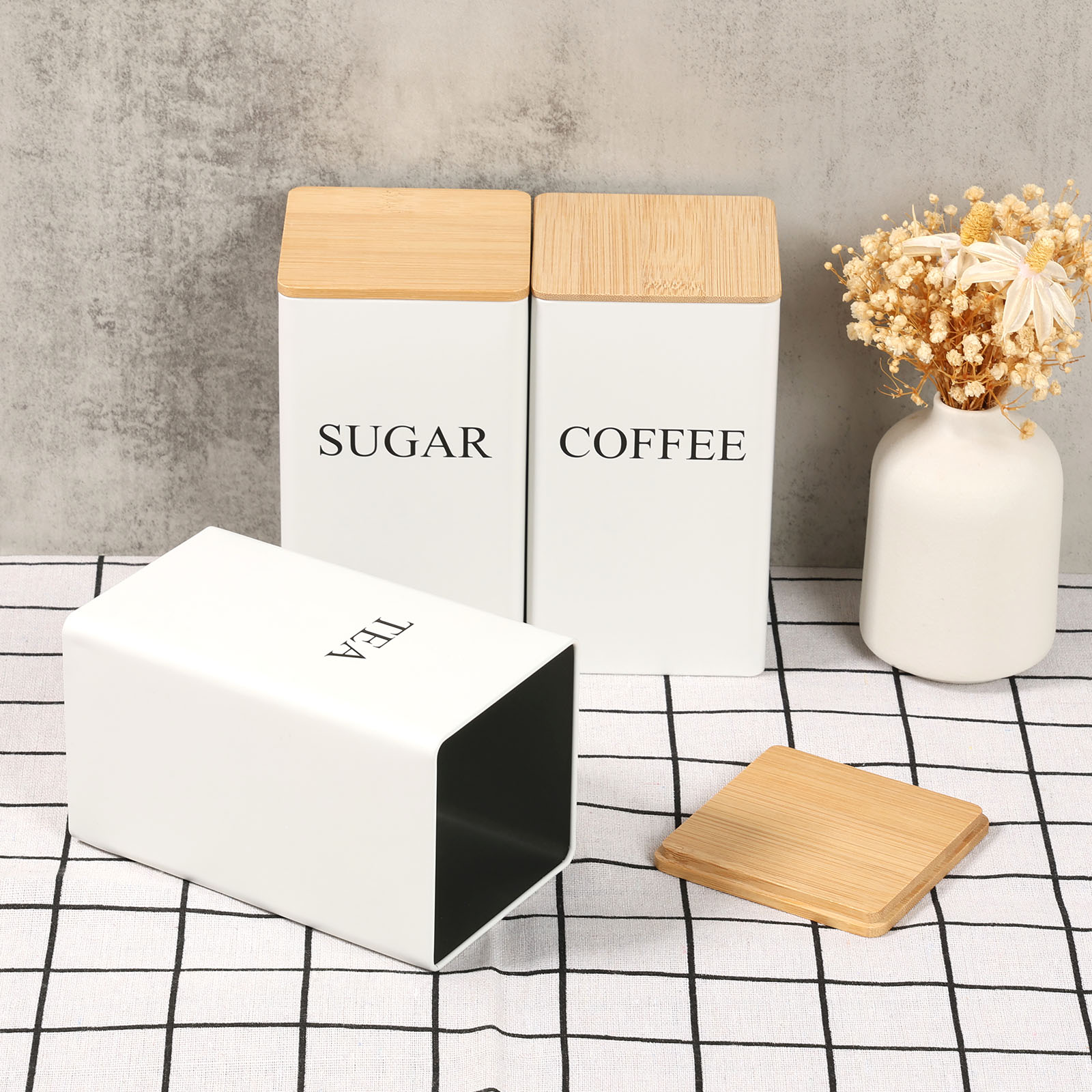 3 stuks koffieboon thee suiker - Kitchen Bank recensie en prijs
