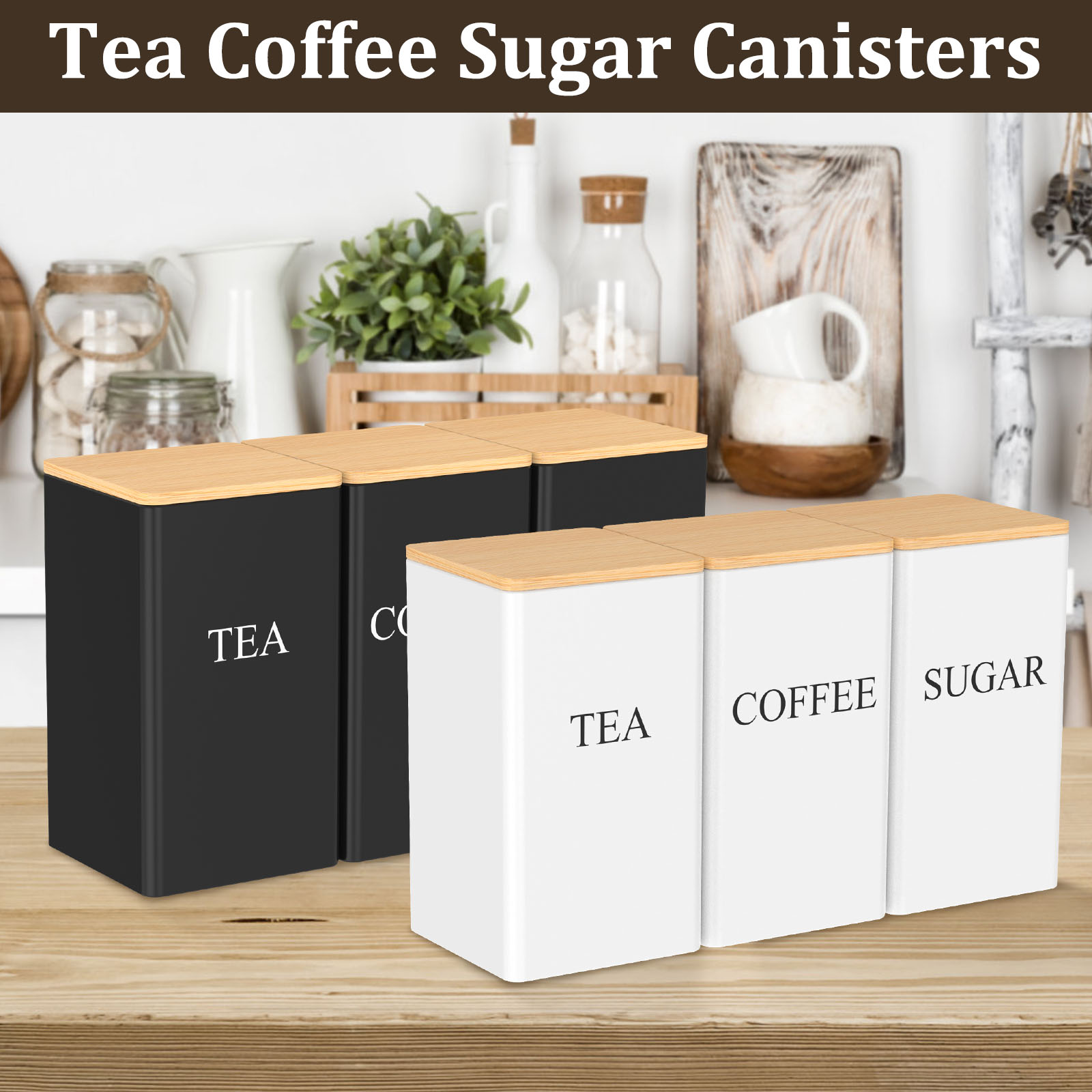 3 stuks koffieboon thee suiker - Kitchen Bank recensie en prijs