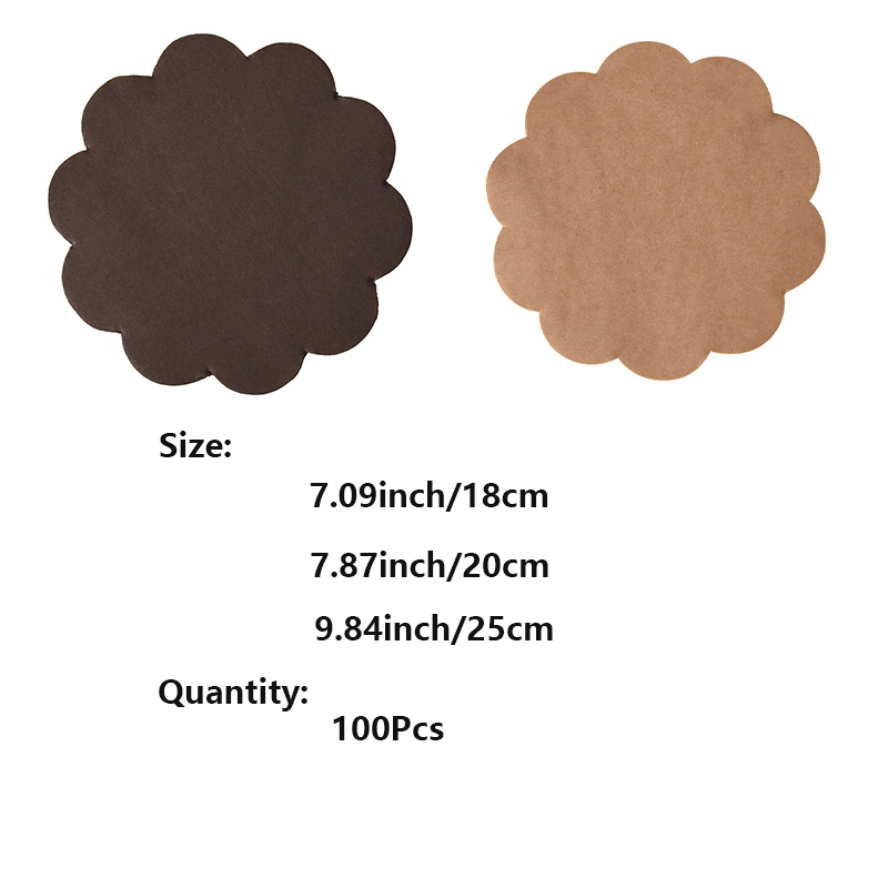 100 stuks wegwerp kant vetvrij - Kitchen Baking Paper recensie en prijs