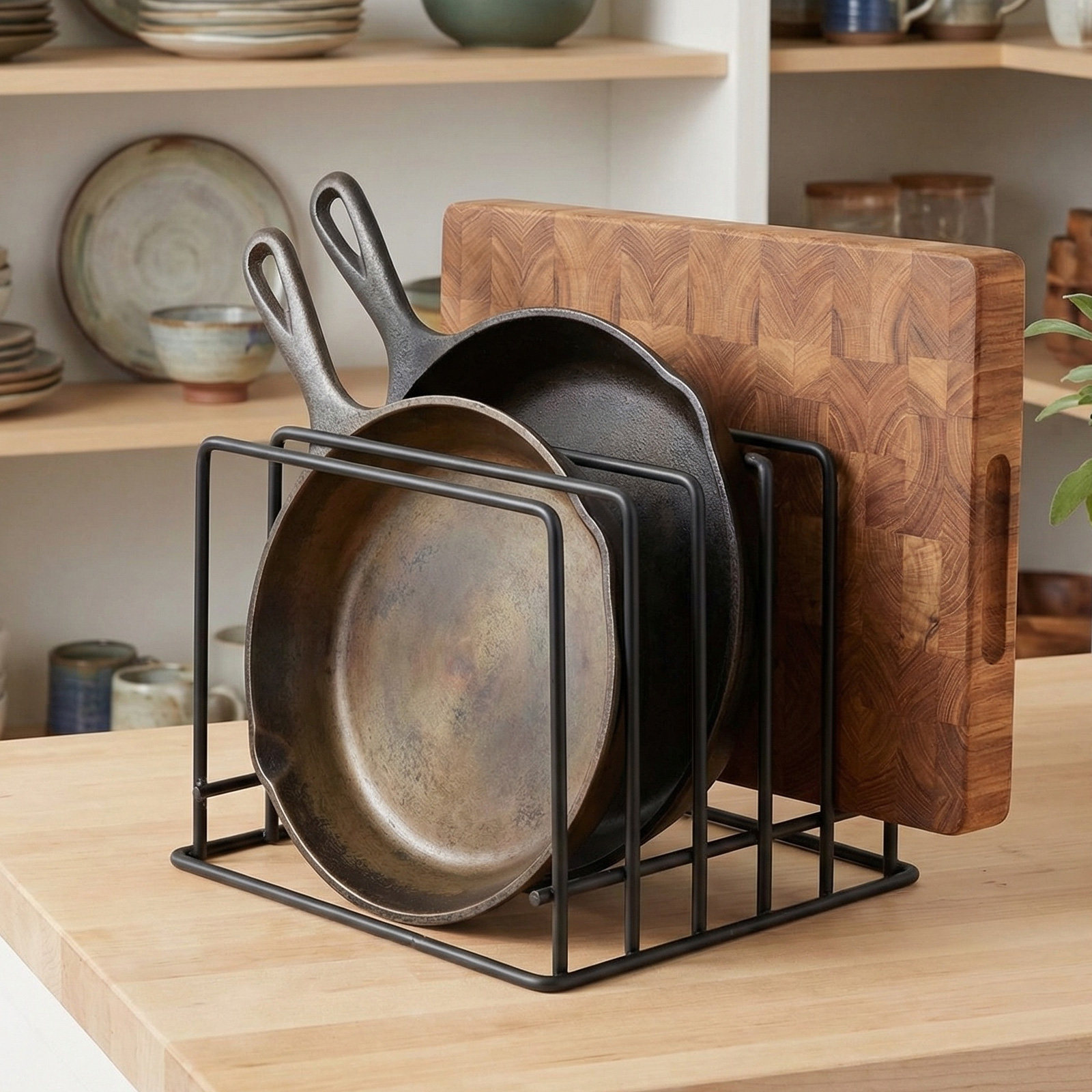 2-delige multifunctionele snij - Kitchen Baking Sheet Organizer recensie en prijs