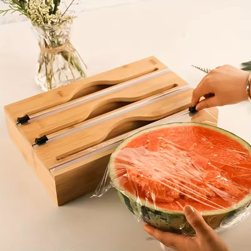3-in-1 bamboe folie snijdoos,  - Kitchen Zo recensie en prijs
