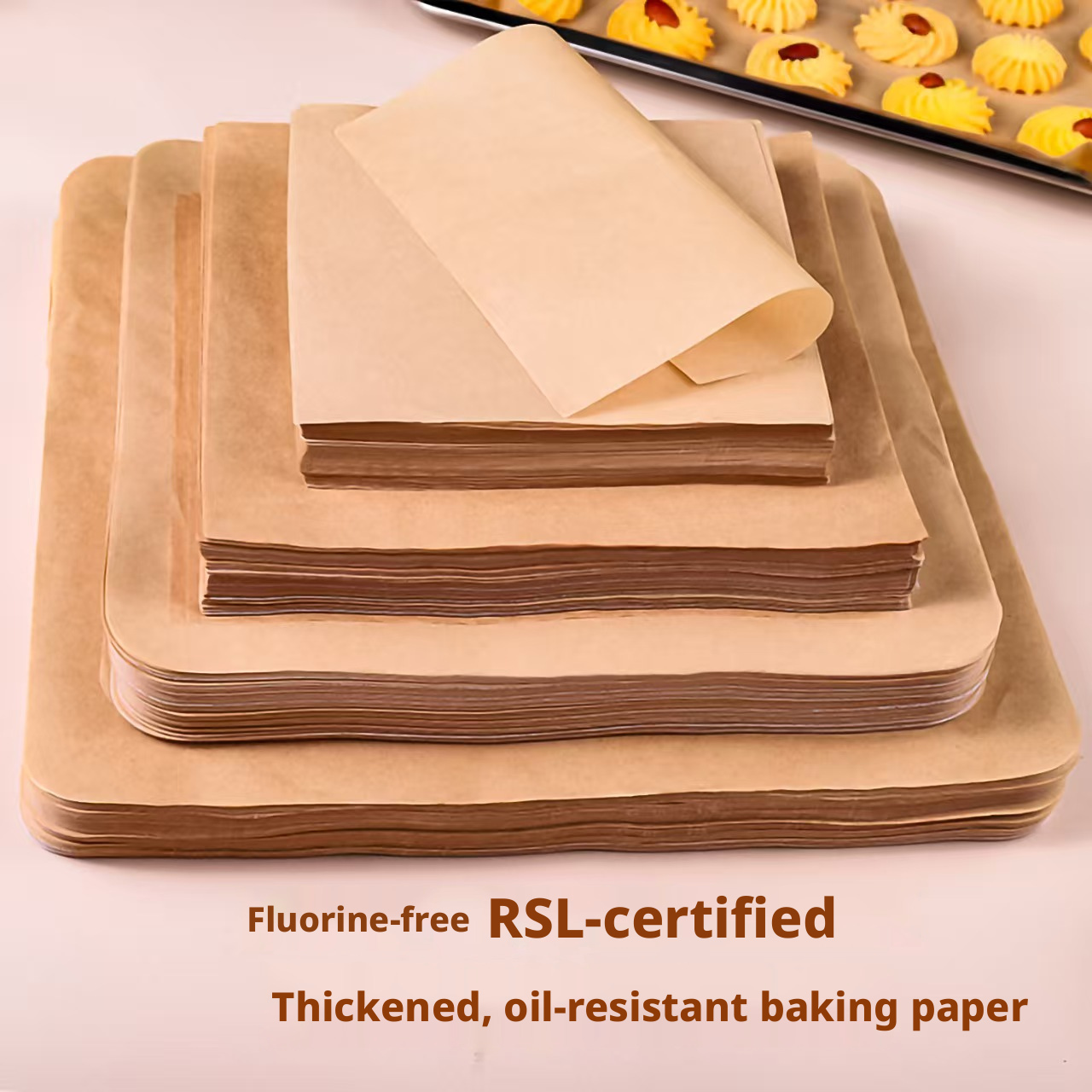 Rechthoekig siliconen oliepapi - Kitchen Baking Paper recensie en prijs