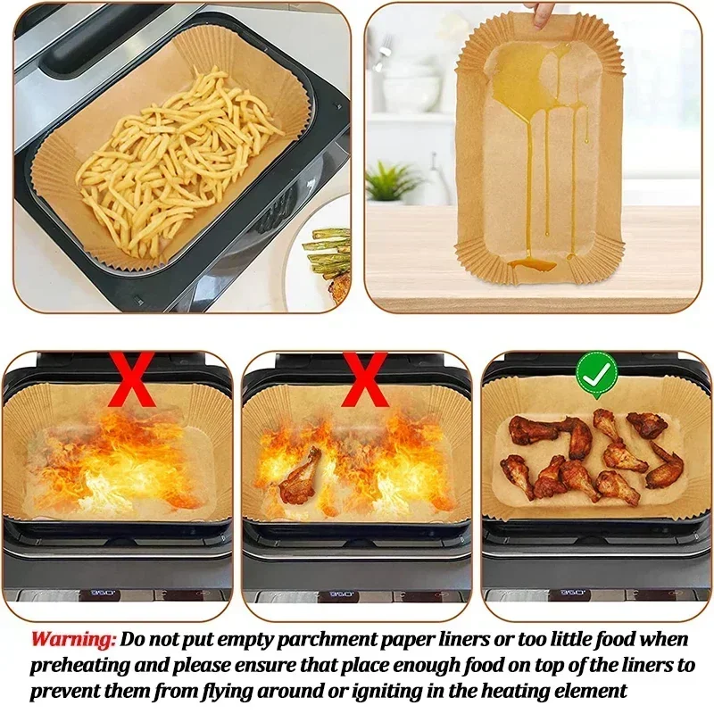 Wegwerp Air Friteuse Papier No - Kitchen Baking Paper recensie en prijs