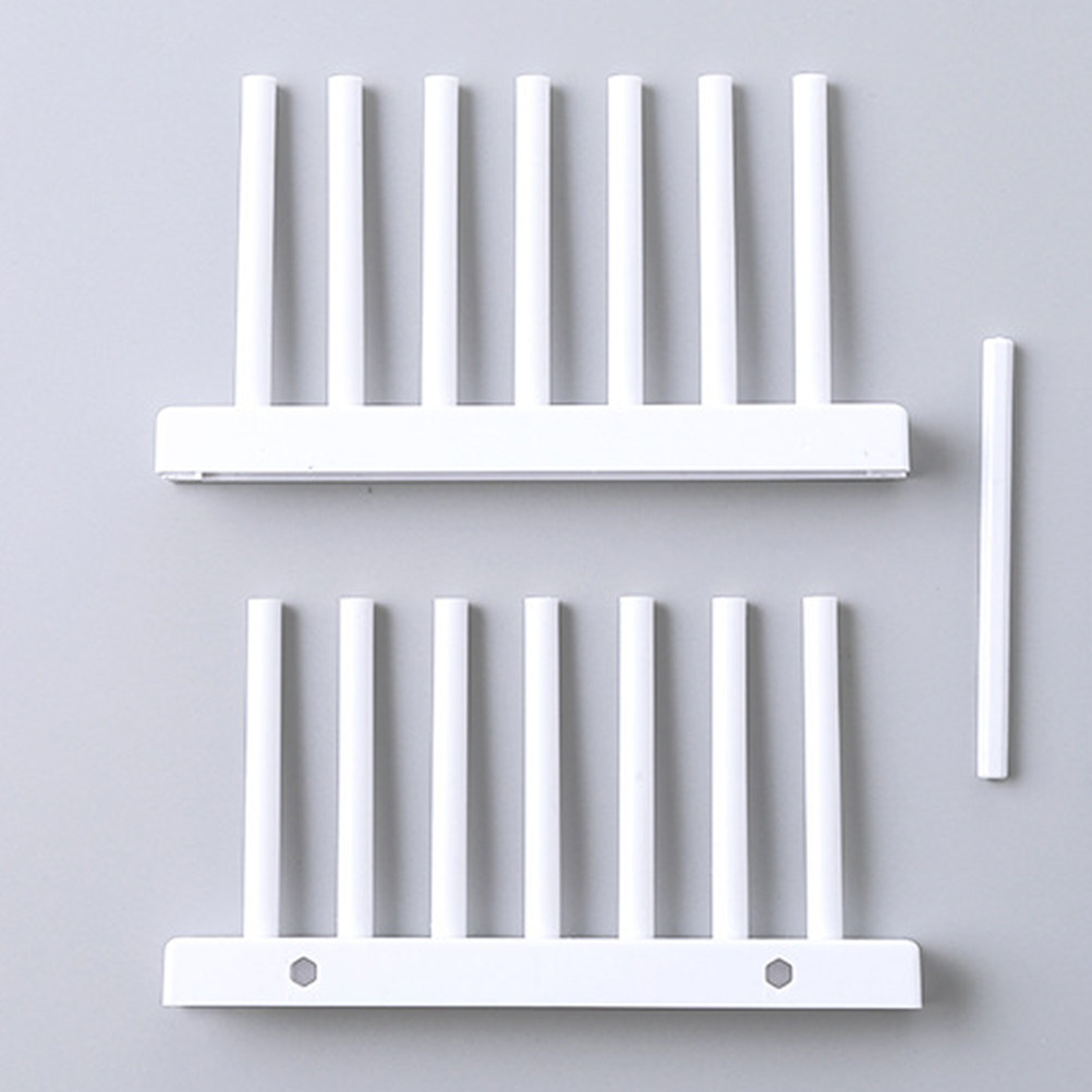 Wit plastic afdruiprek keukeno - Kitchen Baking Sheet Organizer recensie en prijs