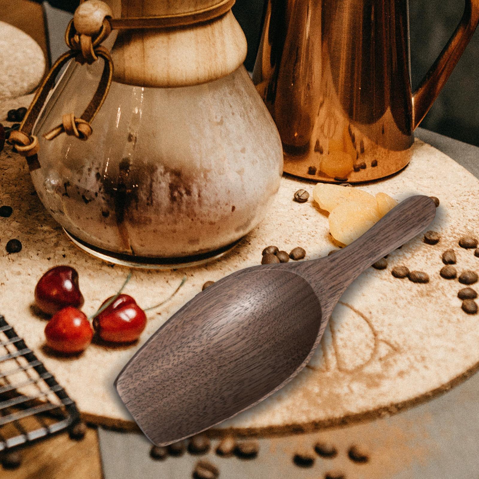 Koffielepel van massief hout,  - Kitchen Baking Canisters recensie en prijs