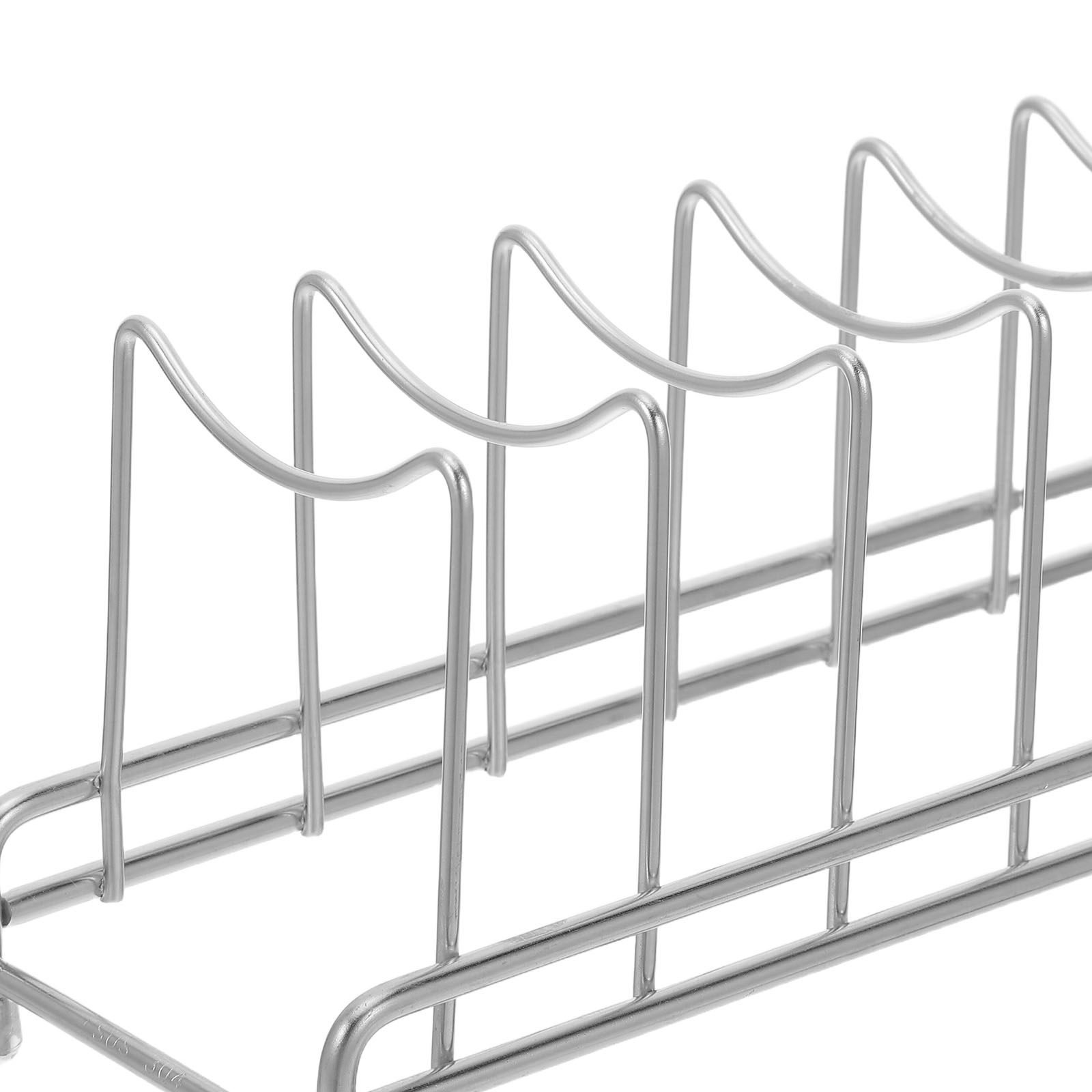 RVS 9-delige pannendekselhoude - Kitchen Baking Sheet Organizer recensie en prijs