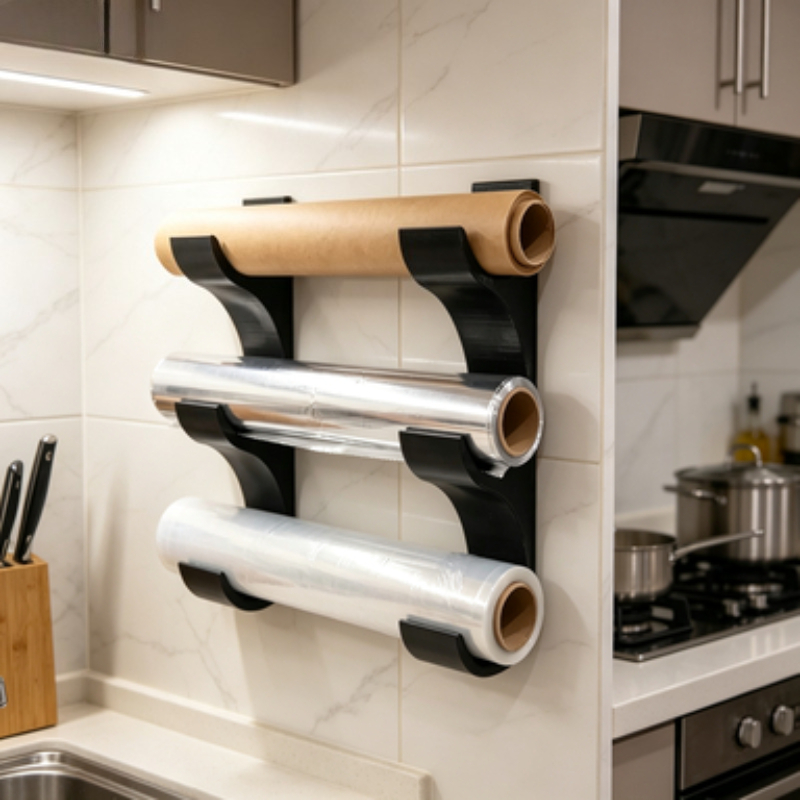 Drielaags wandmontage houder v - Kitchen Baking Sheet Organizer recensie en prijs