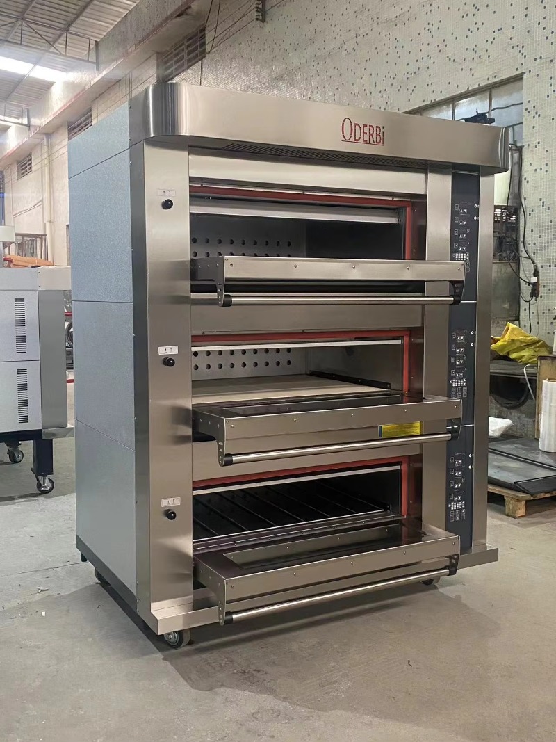Aangepaste commerciële 3-deck  - Commercial Kitchen For Baking recensie en prijs