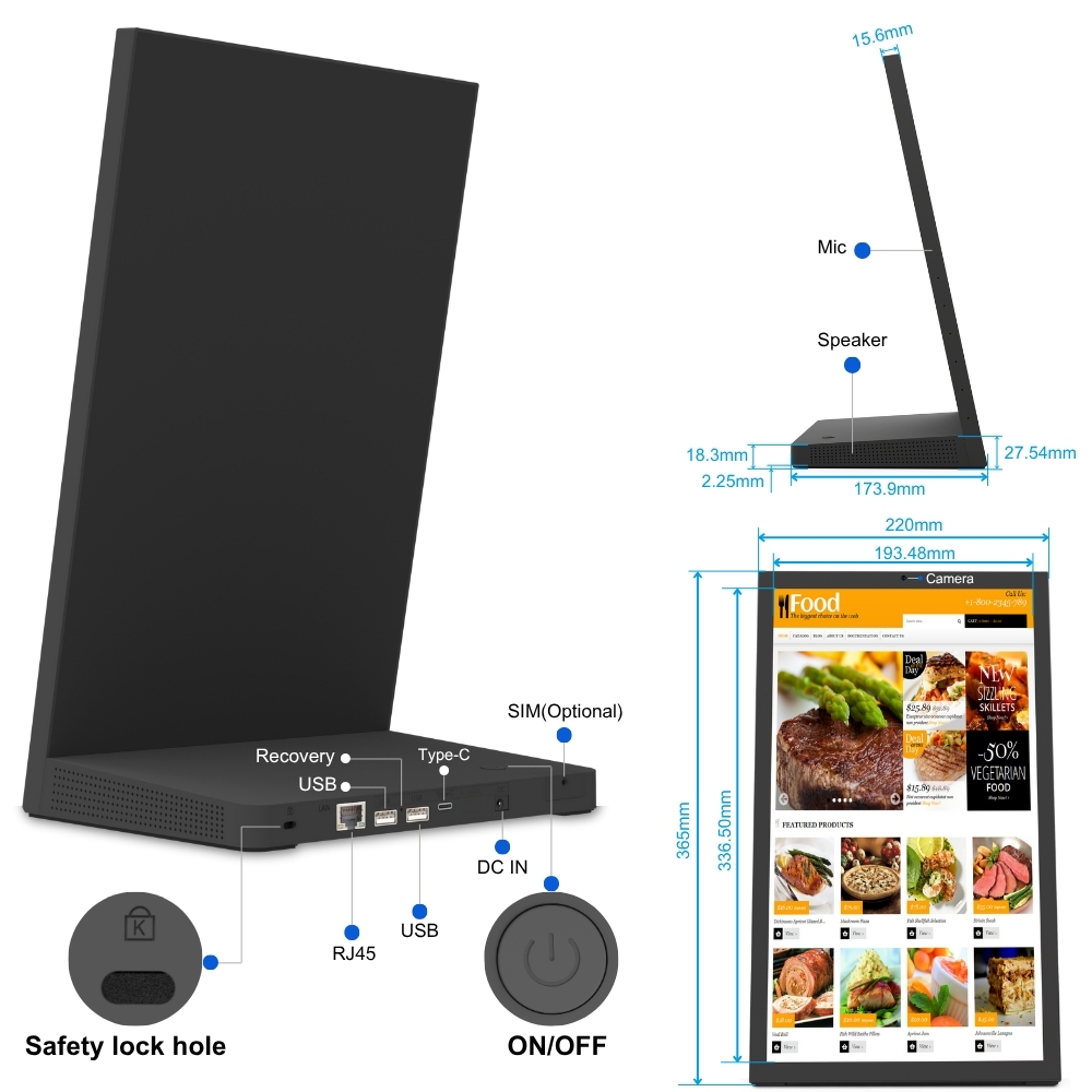 Desktop Shape L Tablet Digital - Kitchen Bank recensie en prijs