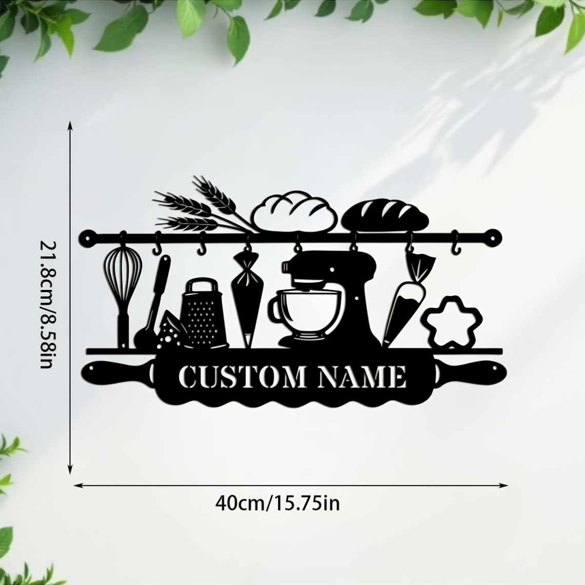 Gepersonaliseerde ijzeren wand - Kitchen Baking Area recensie en prijs