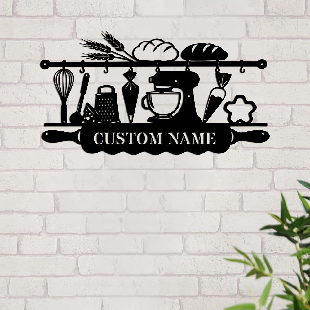 Gepersonaliseerde ijzeren wand - Kitchen Baking Area recensie en prijs