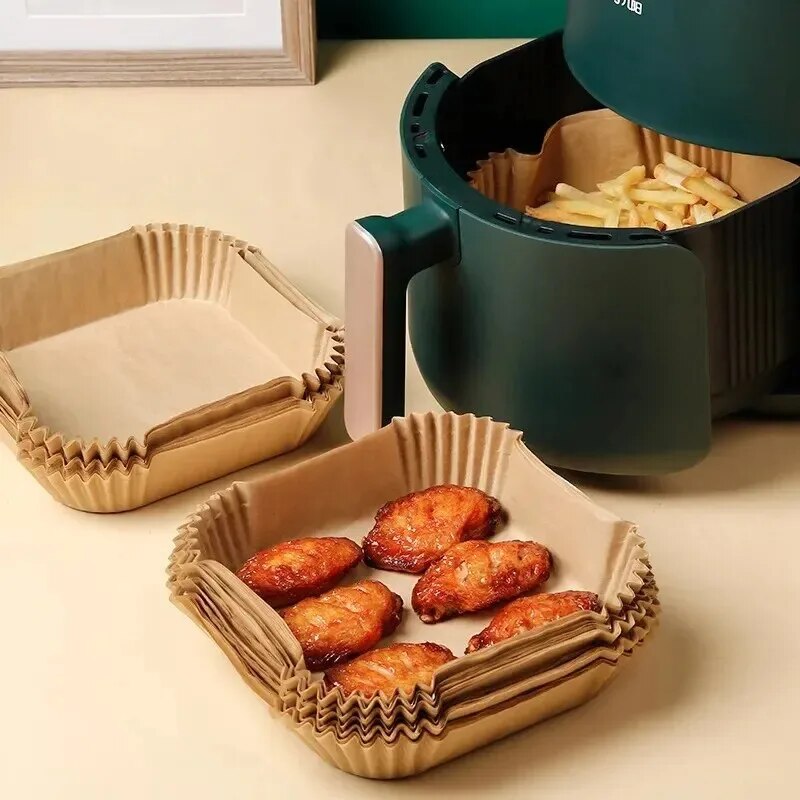 50 stuks Airfryer wegwerp papi - Kitchen Baking Paper recensie en prijs