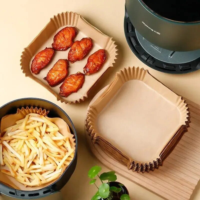 50 stuks Airfryer wegwerp papi - Kitchen Baking Paper recensie en prijs
