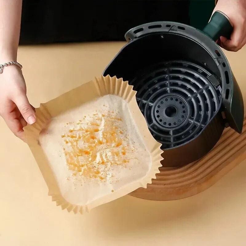 50 stuks Airfryer wegwerp papi - Kitchen Baking Paper recensie en prijs