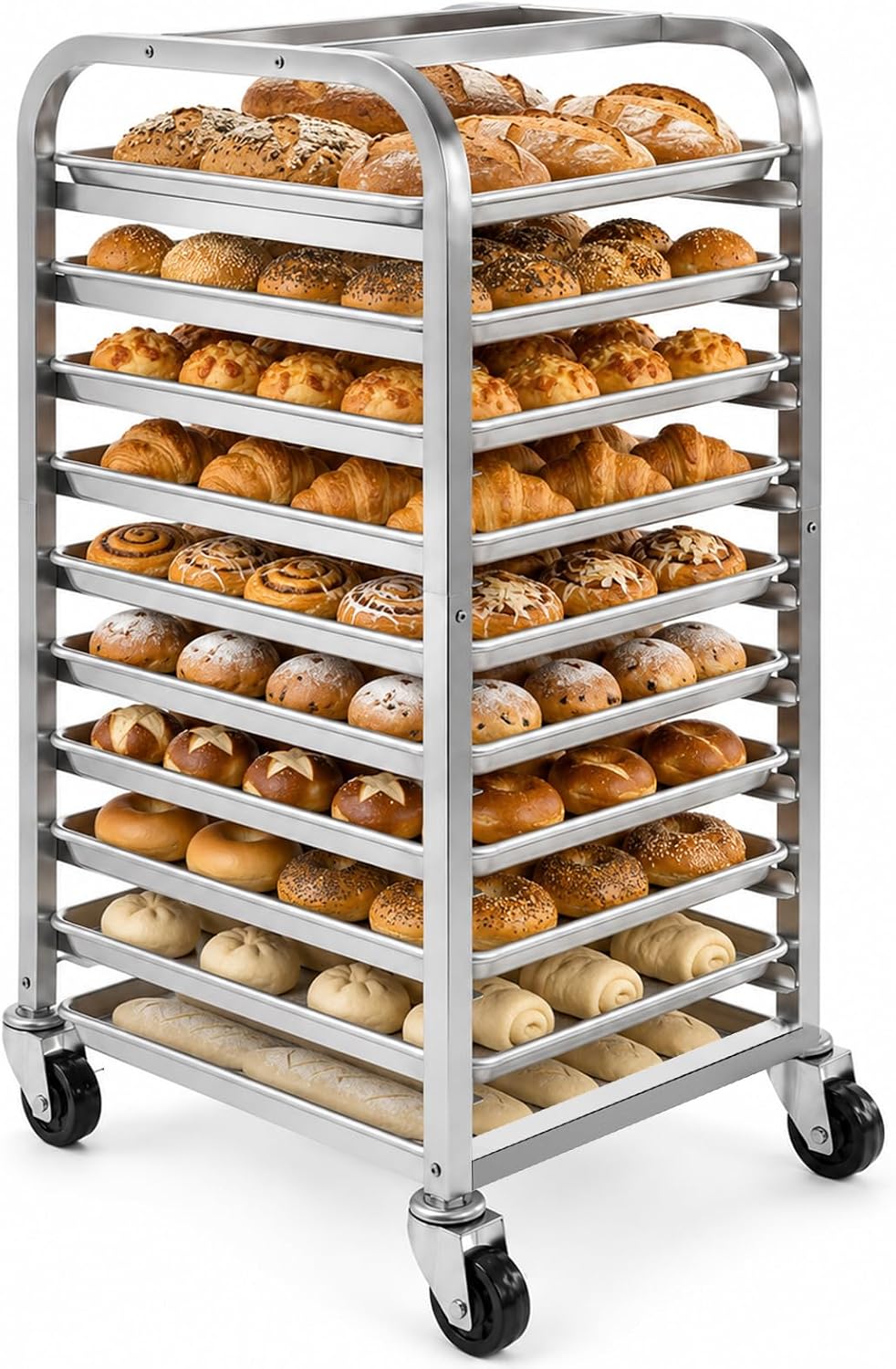10-laags roestvrijstalen bakpl - Kitchen Baking Sheet Organizer recensie en prijs